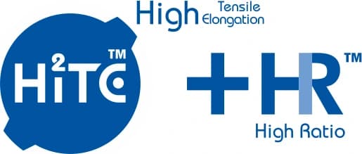 Merek H2TE High Tensile Elongation dan HR High Ratio
