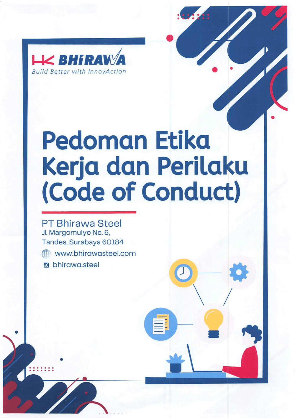 Sampul Pedoman Etika Kerja dan Perilaku