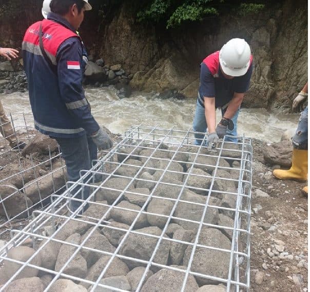 Bhirawa Steel Pasok Baja dan Bronjong